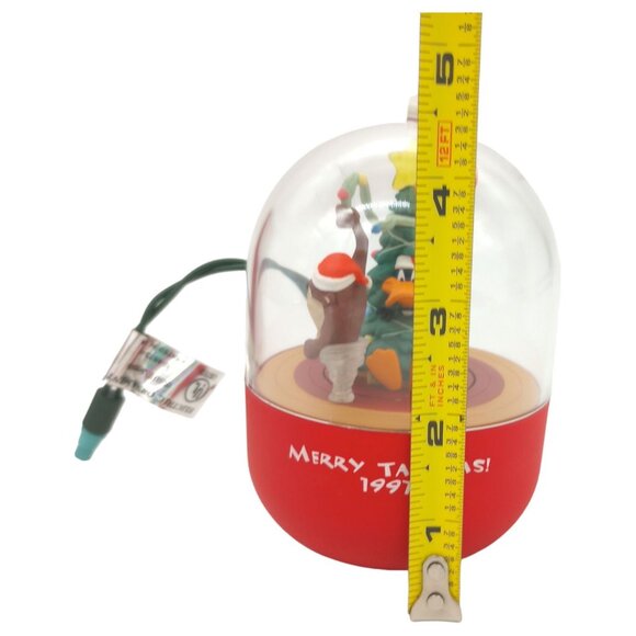 Hallmark Keepsake Ornament Decorator Taz Looney Toons Magic Light Motion 1997 - Picture 13 of 16